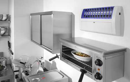 Lampa owadobójcza z taśmą klejącą - 120m2 HENDI 270196