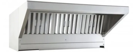 Przedni okap kondensacyjny do pieców elektrycznych Mychef | filtr węglowy