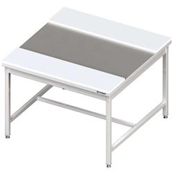 Center table with polyethylene plates 1400x1200x850 mm welded STALGAST MEBLE 980602140