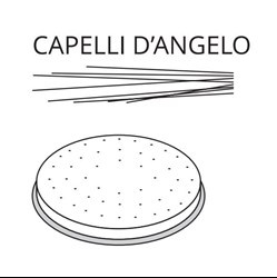 Matryca formująca do maszynki do makaronu PF15E i MPF1.5N CAPELLI D’ANGELO - ø 1 mm