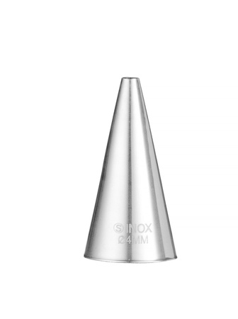 Końcówki do rękawów proste, stalowe - zestaw 7szt HENDI 551615