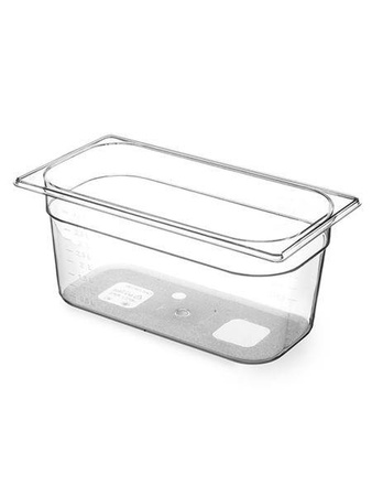 Pojemnik GN z tritanu BPA free, 1/3-150mm HENDI 869413