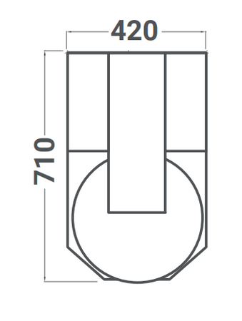 Miesiarka spiralna do ciast ciężkich Cuppone Venere | VNR/30KR | 41 l | dwie prędkości | 400V | 1,5 kW