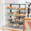Witryna cukiernicza chłodnicza Dolce Visione Basic 1300 BIANCO | 1300x670x1300 mm