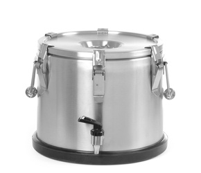 Termos do transportu żywności z kranem, ze stali nierdzewnej 15 l HENDI 710135