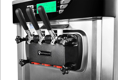 Maszyna do lodów włoskich RQBJ289S | pompa napowietrzająca | nocne chłodzenie | 2x6 l