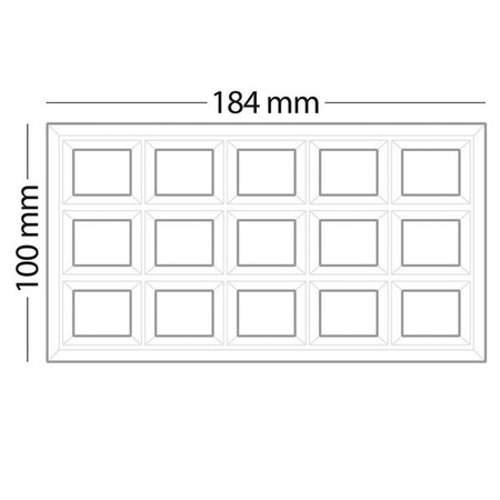 Gofrownica, wzór BRUSSELS, P 1.6 kW 777220 STALGAST