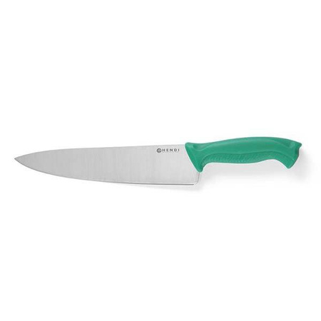 Nóż HACCP kucharski 24cm - zielony HENDI 842713