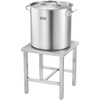 Tall pot with lid, steel, O 450 mm, V 71.6 l 011455 STALGAST