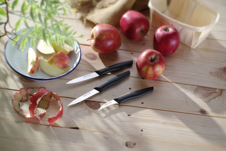 Zestaw noży do obierania, seria NOVA, Arcos, czarny HENDI 189500