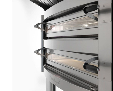 Piec do pizzy elektryczny Cuppone Michelangelo | jednokomorowy | panel dotykowy | 9x36 | ML935/1 TS