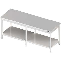 Central table with shelf 2000x800x850 mm welded STALGAST MEBLE 980118200