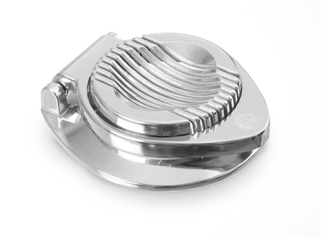 Krajalnica do jajek z aluminium, owalna - 120x115mm - blister HENDI 570012