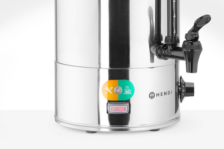 Warnik do wody - pojedyncze ścianki 10 l | HENDI 209882
