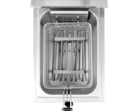 Frytownica XL Profi Line z kranem spustowym, manualna, 10 l, 400 V  | HENDI 209424