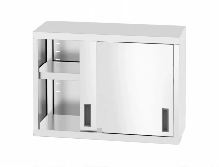 Wall cabinet with sliding doors, dimensions. 800x300x600 mm HENDI 814154