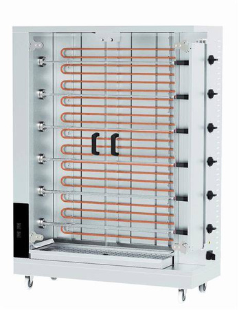 Bräter | Elektrischer Hähnchenbräter | 30-Hähnchen-Kapazität CRE6