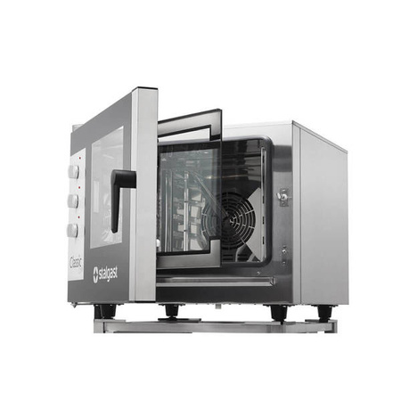 Combi-steam oven, STALGAST ClassicCook, manual, 5xGN1/1, P 7.75 kW