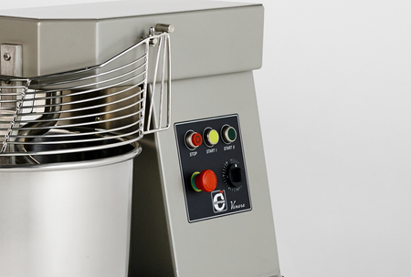 Miesiarka spiralna do ciast ciężkich Cuppone Venere | VNR/10KR | 16 l | dwie prędkości | 400V | 0,75 kW