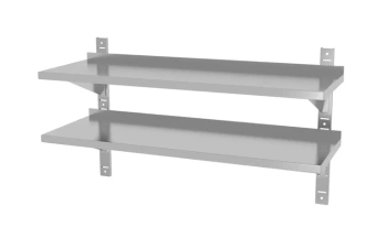 Półka wisząca podwójna – przestawna HENDI POL-384124