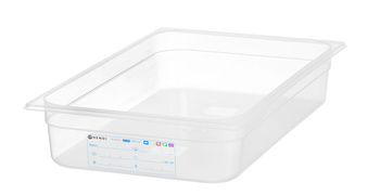 Pojemnik GN HACCP z polipropylenu 1/1 100 - bez pokrywki HENDI 880074