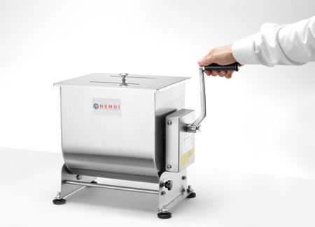 Mieszarka ręczna do farszu z dzieżą przechylną, poj. 11 kg = 20 l. HENDI 282281