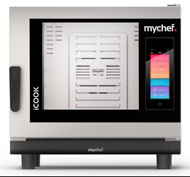 Piec konwekcyjno-parowy elektryczny | automatyczny system myjący | 6xGN2/1 | 18,6 kW | 400 V | Mychef iCook 062E TSC | System TSC - najwyższa stabilność temperatury