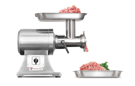 Maszynka do mielenia mięsa | wilk do mięsa | rewers | 250 kg/h | 0,75 kW | 230 V | 195x435x405 mm | RQMGA22