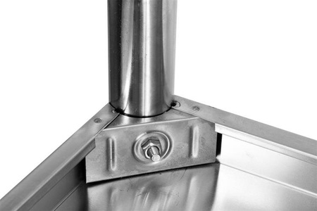 KLAPPBARER MITTELTISCH MIT REGAL 1400×600×H850MM
 | YG-09003