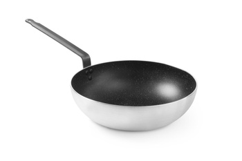 Patelnia Wok aluminiowa z marmurową powłoką nieprzywierającą - 32 HENDI 627747