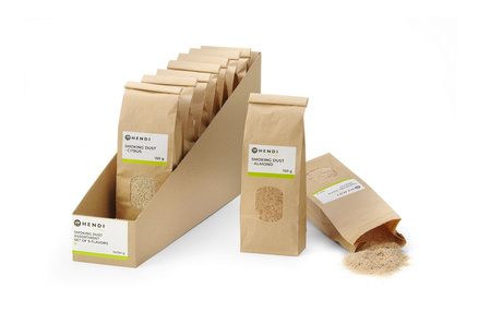 Pył wędzarniczy - zestaw 9 smaków, HENDI  | HENDI 199794