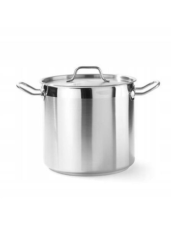 High pot with lid Profi Line, capacity.10 l, fi.240x(H)220 mm HENDI 832400