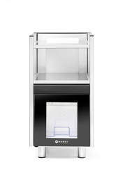 Lodówka na mleko z podgrzewaczem do filiżanek, HENDI, 3,5L, 220-240V/168W, 313x442x(H)613mm | 209080