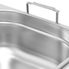 Stahlbehälter mit Griffen, Comfort, GN 1/6, H 100 mm STALGAST 136107