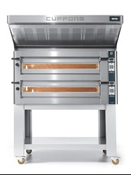 Piec do pizzy elektryczny Cuppone Donatello | dwukomorowy | panel cyfrowy | 9+9x36 | DN935/2 CD