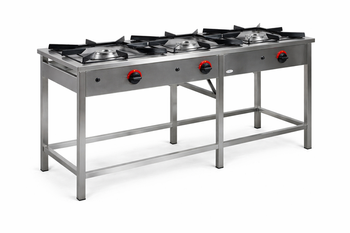 Taboret gazowy Egaz • 24 kW (gaz ziemny) • 3 pal. • 1690×600×850 mm • TGP330.II-G20