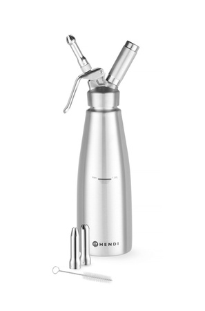 Syfon do bitej śmietany Profi Line ze stali nierdzewnej, 1l HENDI 588024
