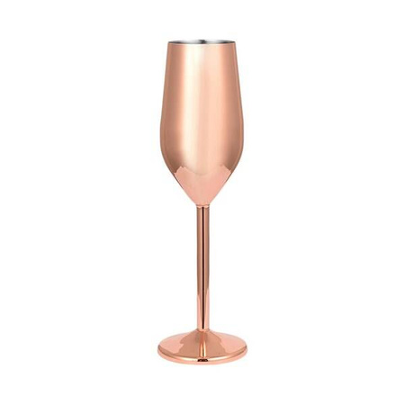 Zestaw 2 kieliszków do szampana, miedzianych, V 2x0.21 l STALGAST 472210