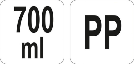 DYSPENSER DO SOSÓW 700ML BIAŁY | YG-00555