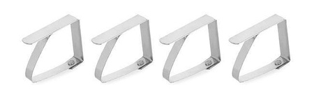 Klipsy do obrusów, op. 4 szt. HENDI 444023