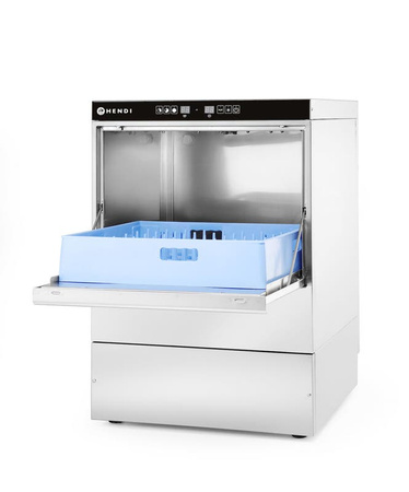 Zmywarka do naczyń 50x50 elektroniczna z dozownikiem detergentu i HENDI 231753