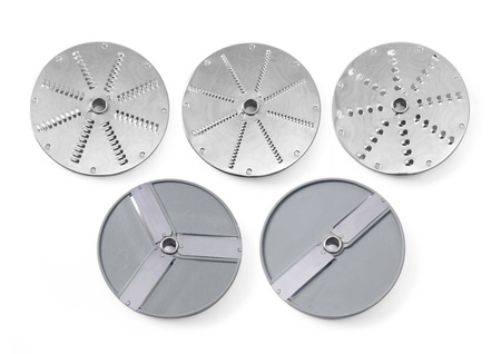 Szatkownica elektryczna z dużym otworem wlotowym z zestawem 5 t HENDI 231852