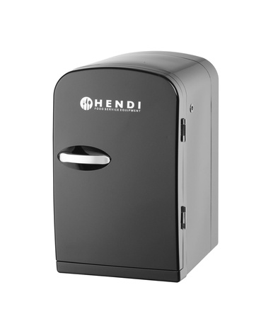 Lodówka na mleko do ekspresów automatycznych, czarna HENDI 943434