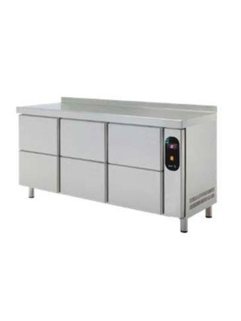 Stół chłodniczy bez agregatu z szufladami 700 mm GN 1/1 ESSENZIAL LINE ETP-7-192-32 R D