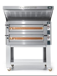 Piec do pizzy elektryczny Cuppone Donatello | dwukomorowy | panel cyfrowy | 6+6x36 | DN635L/2 D
