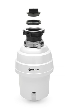 Młynek do odpadków 550 W (0,75 KM) z wbudowanym włącznikiem HENDI 979983