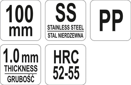 SZPACHELKA 100MM | YG-07254