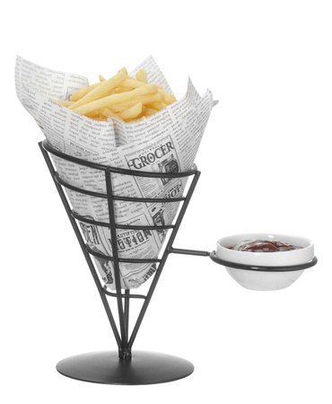 Papier pergaminowy - nadruk gazety 200x250 mm - opak. 500 szt. HENDI 678121