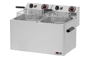 Electric fryer 8 + 8 l | Red Fox FE - 77