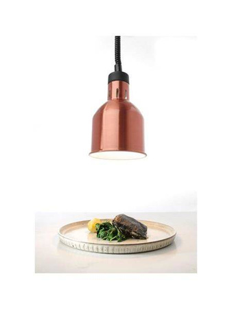 Food warming lamp - pendant, cylindrical, diameter 175 HENDI 273890